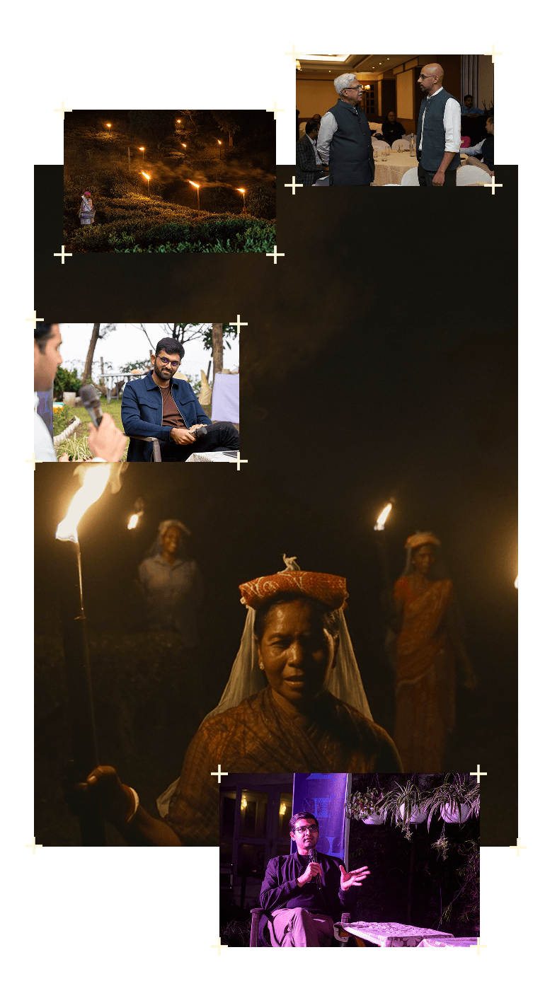A collage of photos from the event for mobile